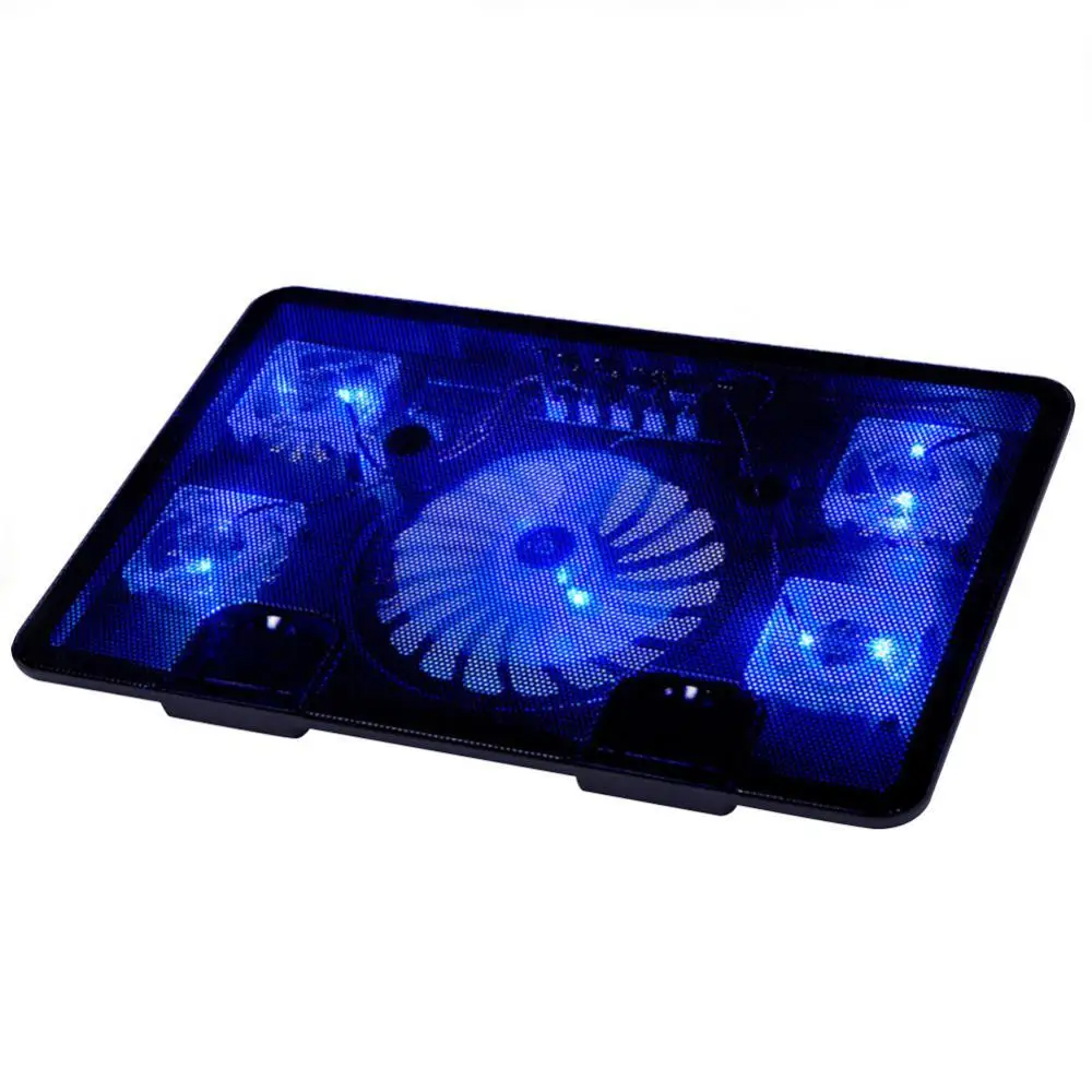 N5 14 Inch/15.6 Inch Laptop Cooling 2 Ports Laptop Cooler Bracket Adjustable Angle Stand Holder Notebook Cooling Fan with light N5 14 Inch/15.6 Inch Laptop Cooling 2 Ports Laptop Cooler Bracket Adjustable Angle Stand Holder Notebook Cooling Fan with light