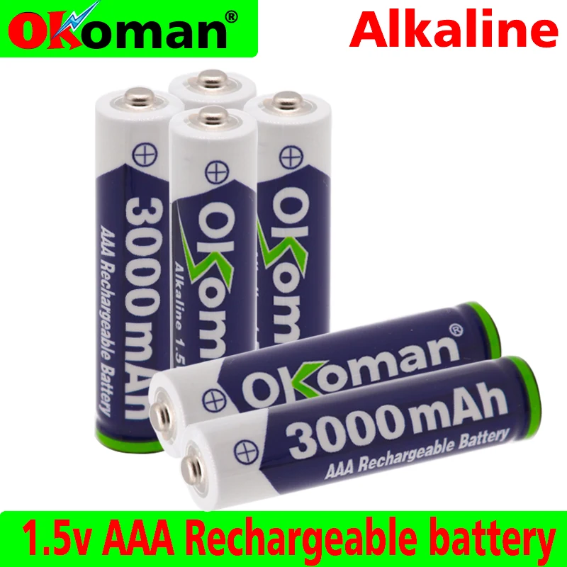 2020 новый бренд AAA батарея 3000mAh 1 5 V Щелочная аккумуляторная для дистанционного
