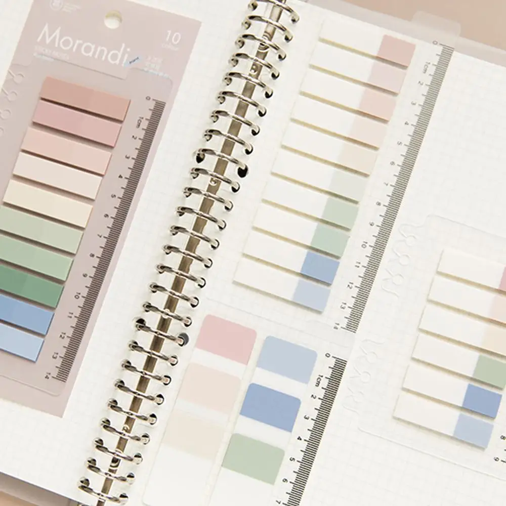 1 шт. случайные цвета ПЭТ водонепроницаемый планировщик наклейки индекс липкие