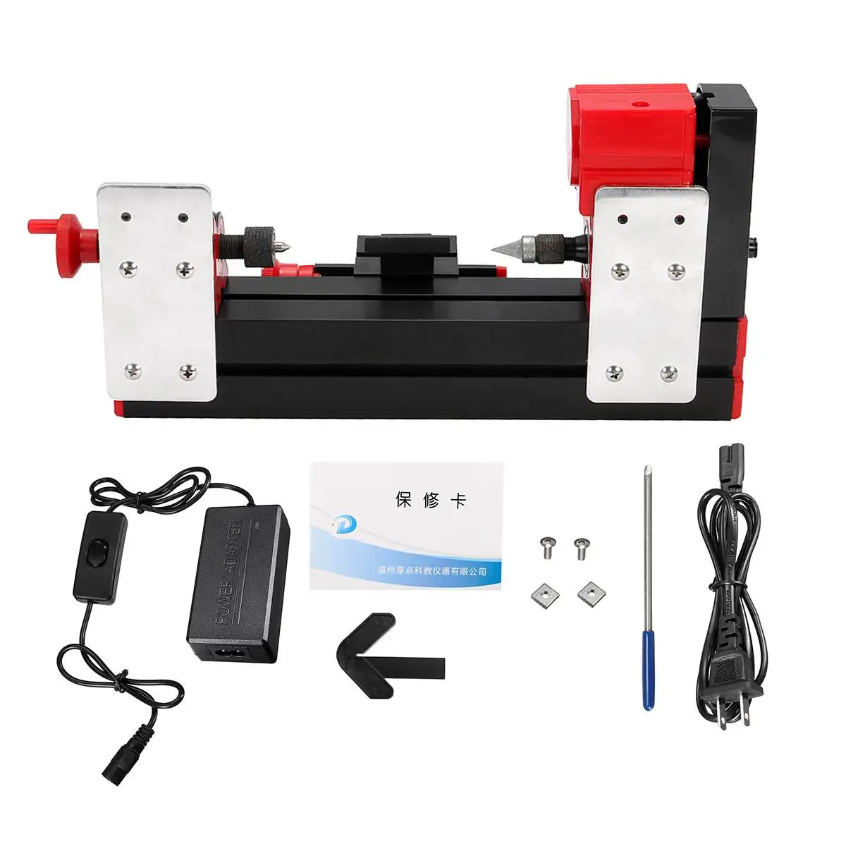 20000 ОБ/мин мини моторизованный металлический токарный станок для обработки с