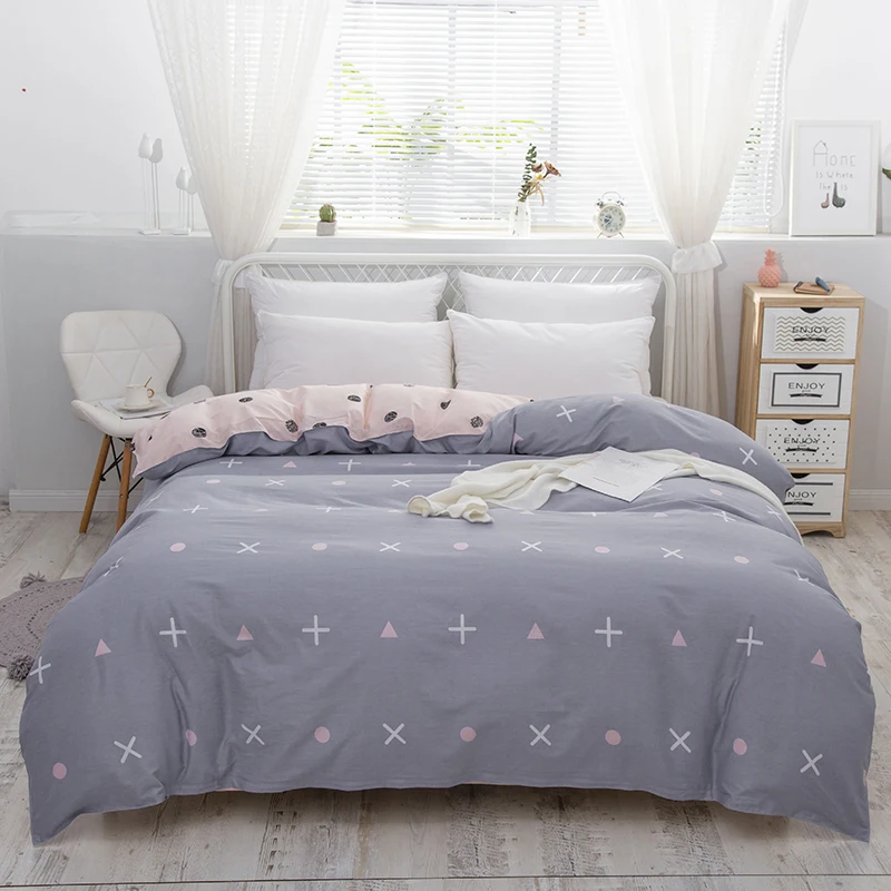 

Pure cotton quilt cover plate cover down quilt cover does not contain 100% quilt core