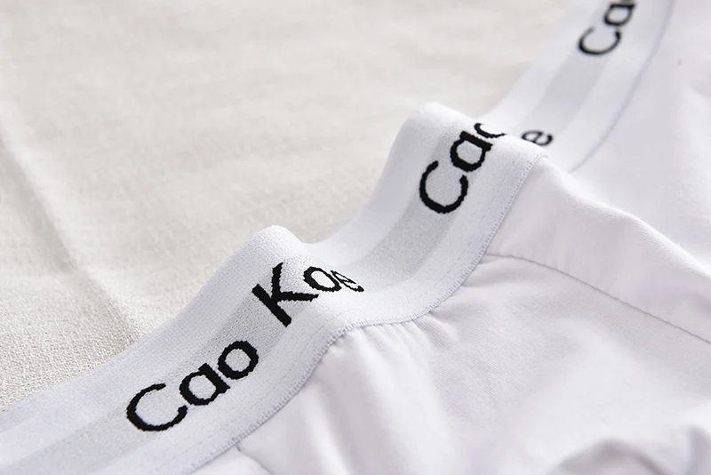 4pcs/Lot  Men'S Boxer Underwear 100% Cotton Boxers Loose Man Breathable Panties Solid Shorts Brand Underpants