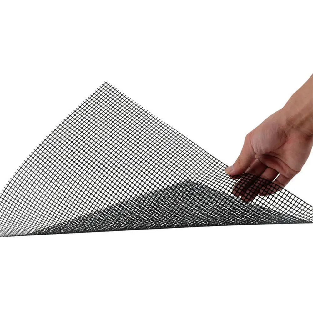 HobbyLane Black Non Stick BBQ Mesh Grill Mat Cooking Sheet Barbecue Baking Microwave Oven Tools | Дом и сад
