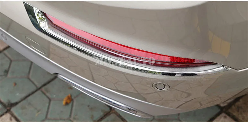 Для VOLVO XC90 ABS хромированный задний противотуманный фонарь абажур для лампы с