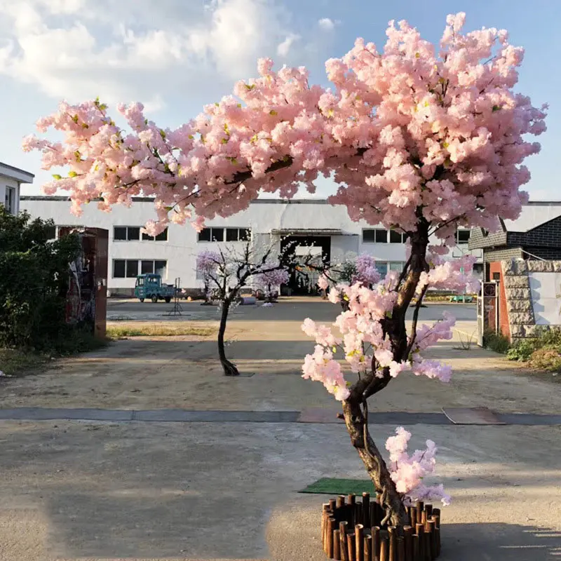 Ветка цветущей вишни 20 шт. розовое украшение свадебная АРКА цветение вечерние