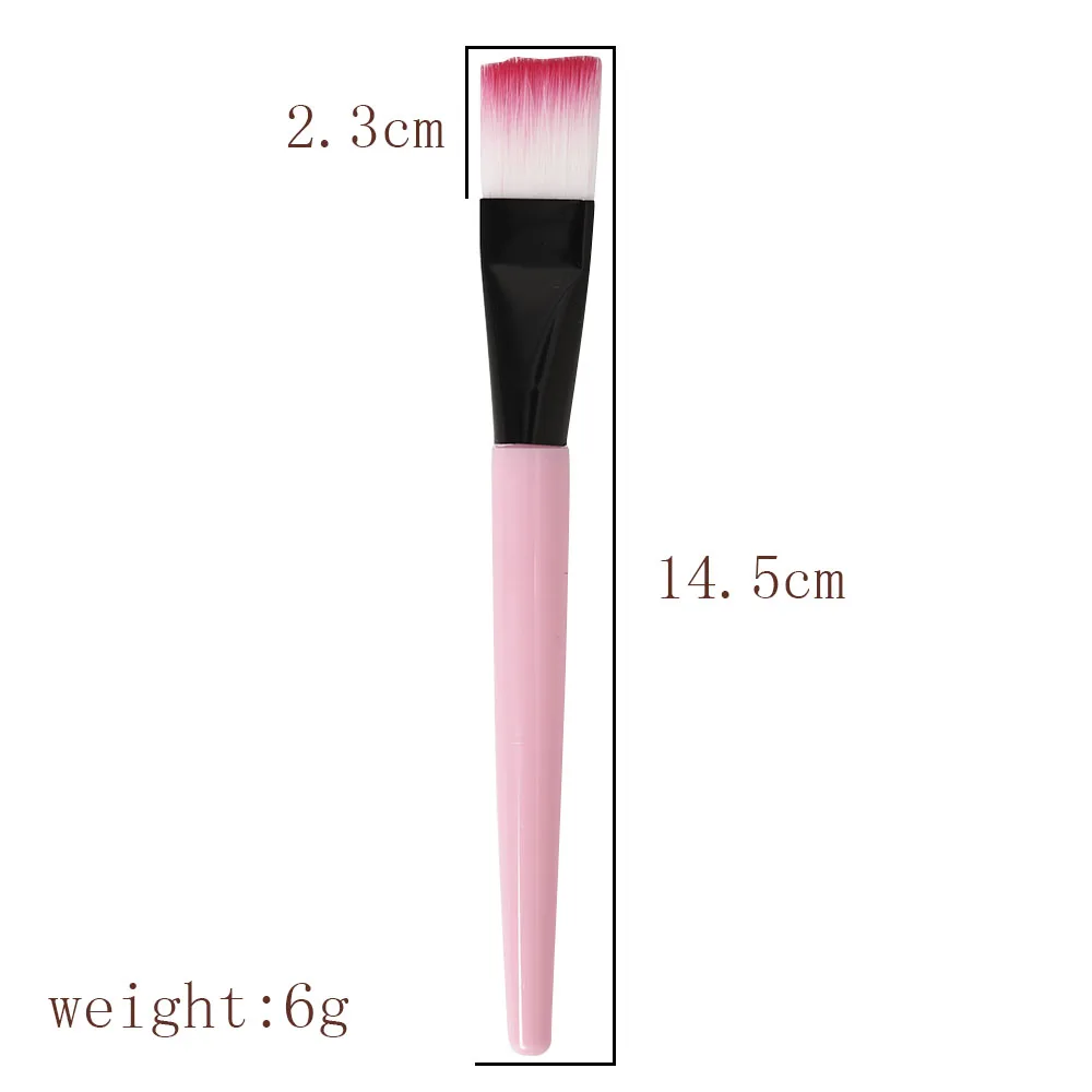 1/2/3 Pcs Pink Facial Foundation Makeup Brushes Face Mask Brush Sets & Kits Nylon Gel DIY Cosmetic Beauty Tools Sculpting Brush images - 6