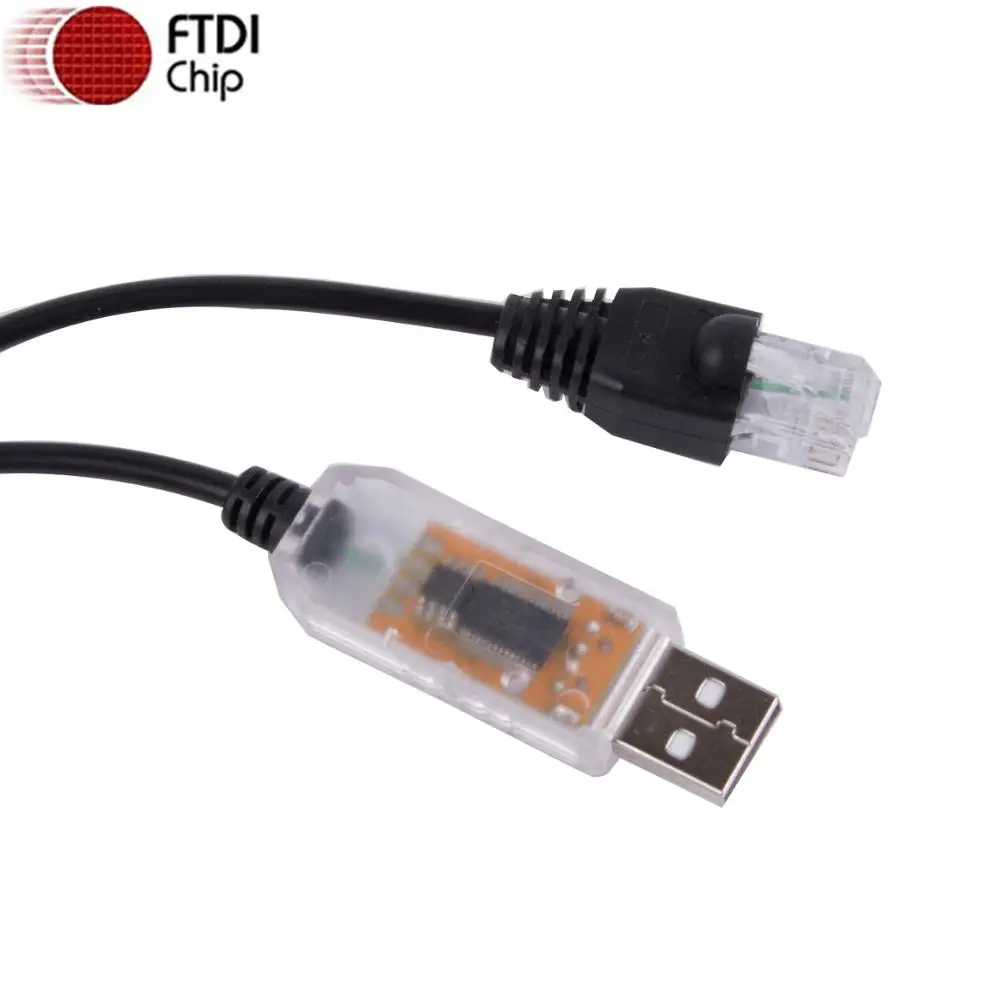 Cable de comunicación USB RS485 a RJ45 FTDI, Cable Adaptador convertidor de...