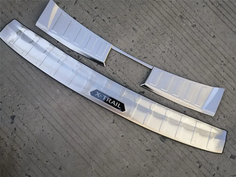 

Для Nissan X-TRAIL T32 2017 до 2020 задний бампер защиты подоконник снаружи стволы декоративная тарелка педаль стайлинга автомобилей