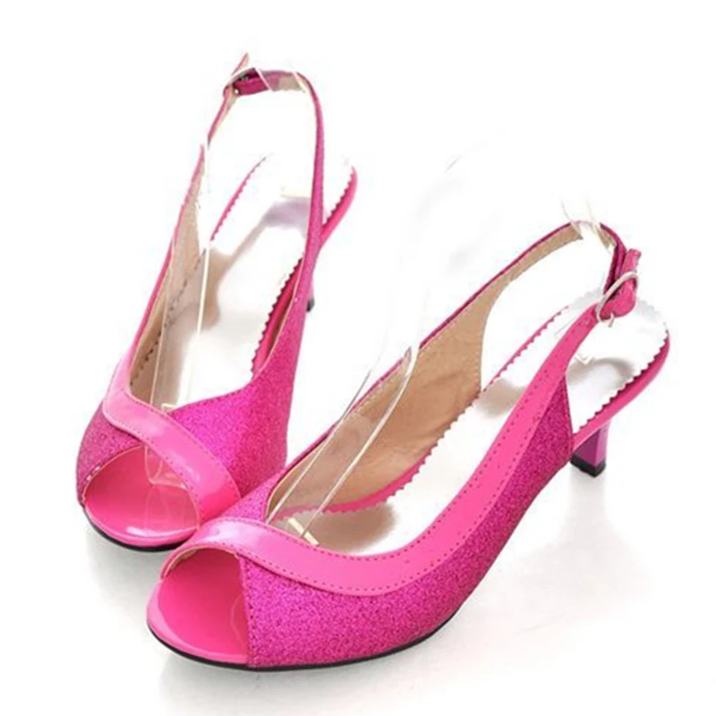 Летние женские босоножки Модные повседневные вьетнамки на среднем каблуке с