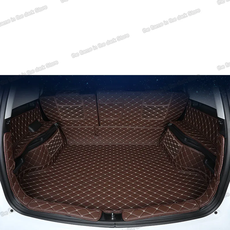 

leather car trunk mat for haval M6 2017 2018 2019 2020 2021 2022 cargo liner boot rear accessory interior detail auto styling