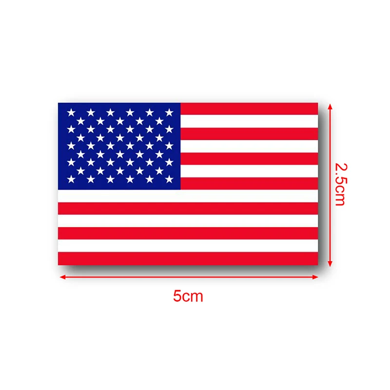 250 шт./рулон с изображением американского флага Стикеры s США Отечественной для