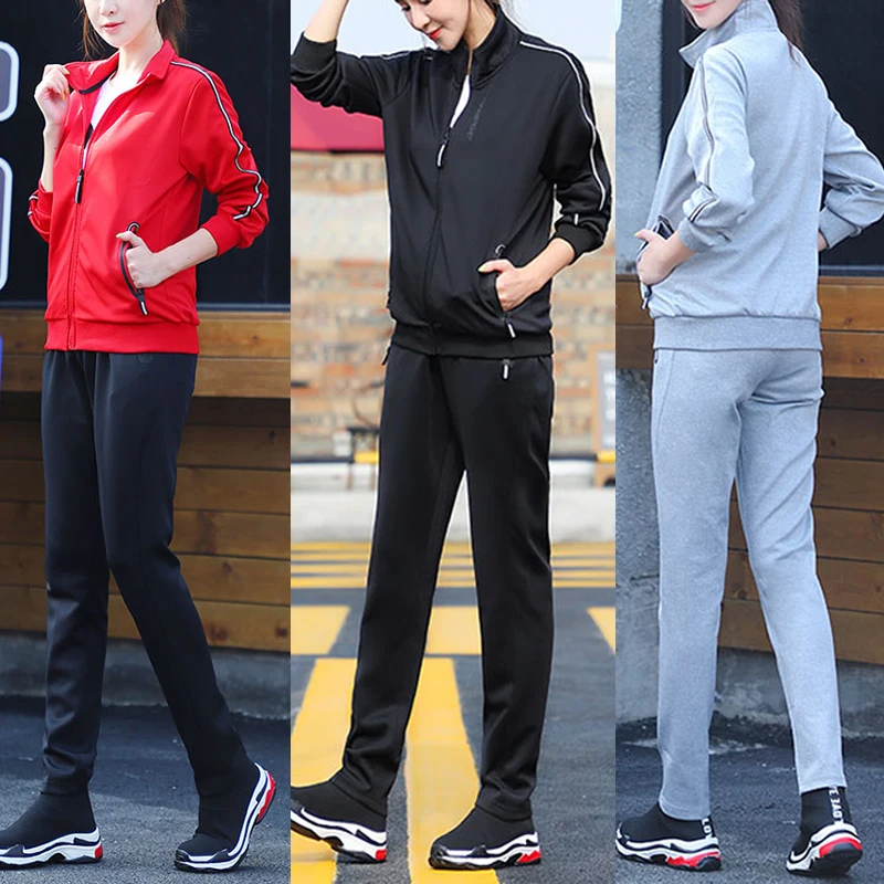 Комплект спортивной одежды женский спортивный костюм новинка 2020 ветрозащитная