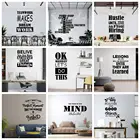 Мультяшный приговор стикер стены украшения дома аксессуары для детской комнаты домашний декор украшения стены фрески