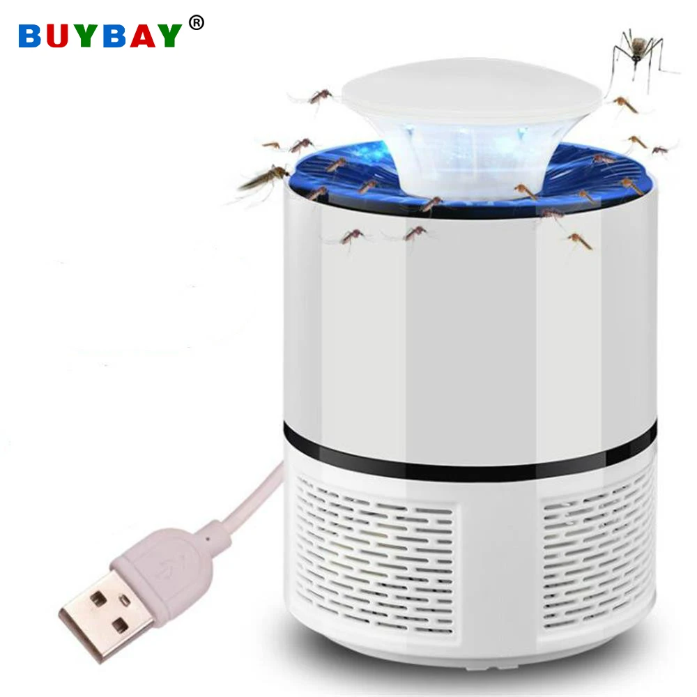 USB электрическая ловушка для комаров, лампа Светодиодный УФ ночной Светильник анти Fly комаровую muggen убийца насекомых Ловушка