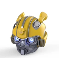 bumblebee bluetooth speaker mini wireless speakers subwoofer stereo transformers led flashing light bt boombox for fm mp3 tf