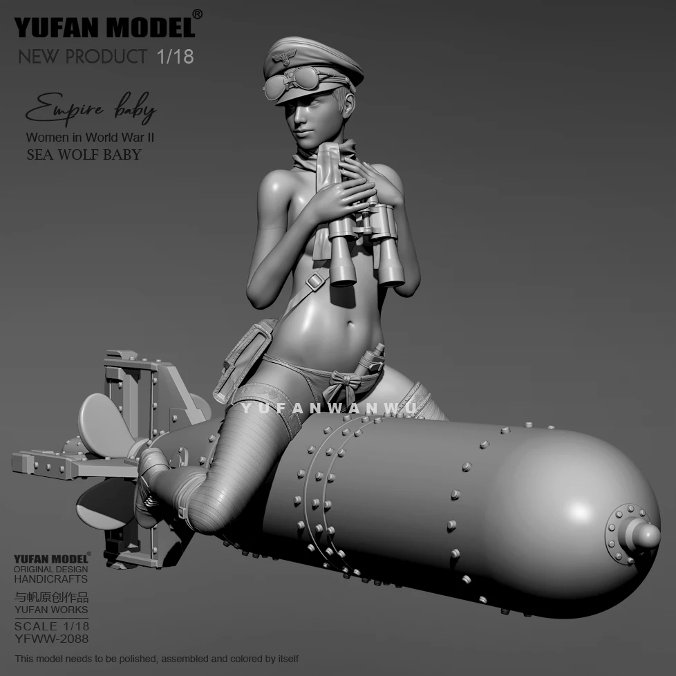 

1/18 YUFAN Resin model kits figure colorless and self-assembled YFWW-2088