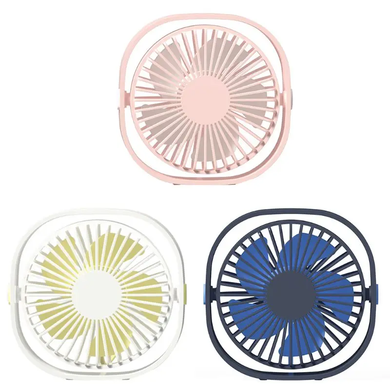 

Portable Cooling USB Desktop Fan 3 Speed Personal with 360 Rotation Adjustable Angle for Office Household Traveling N58D