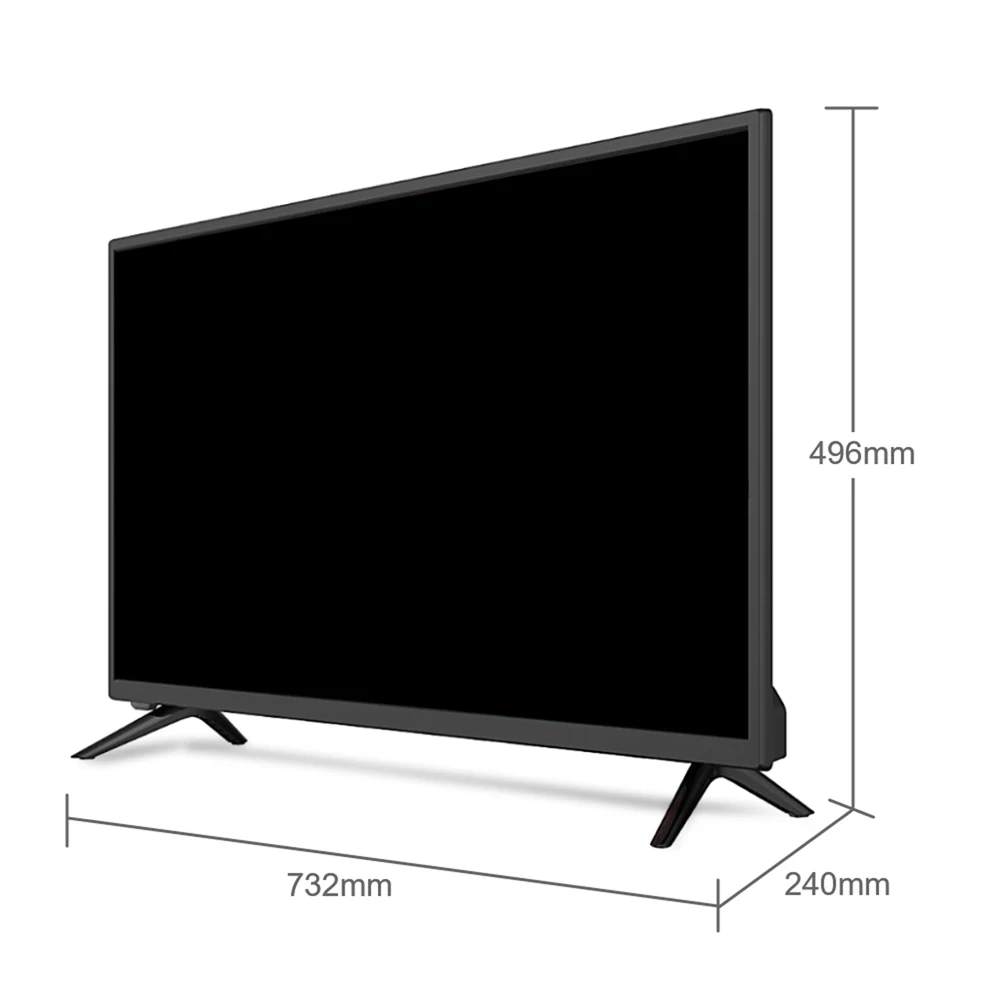 Смарт ТВ 32 дюймов Android 9 0 LED WI FI телевизор FHD 81 см Большие размеры 31 39 &quot1G + 8G