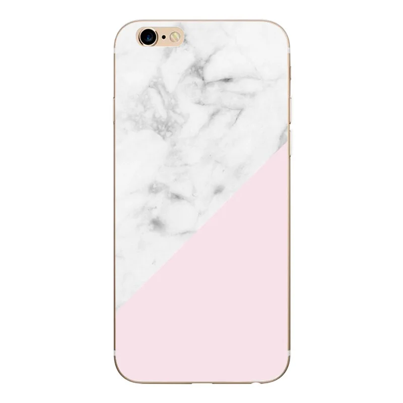 Phone Case For Capinha iphone X 10 6S 6 7 8 Plus Silicone Marble Love Heart Luxury Girl Back Cover se 5s 5 6s Bags | Мобильные