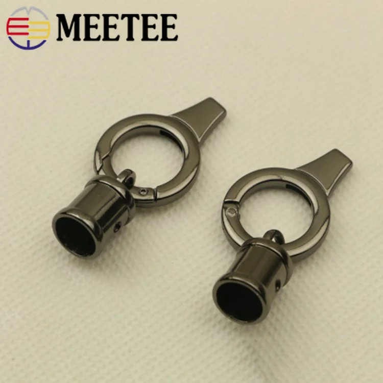 5 шт. Openable уплотнительное кольцо металлическая пряжка брелок защелкивающийся