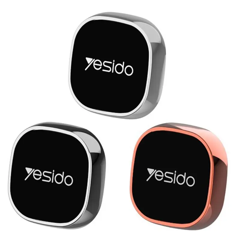 mini magnetic car mount phone holder for iphone gps metal round magnet stand free global shipping