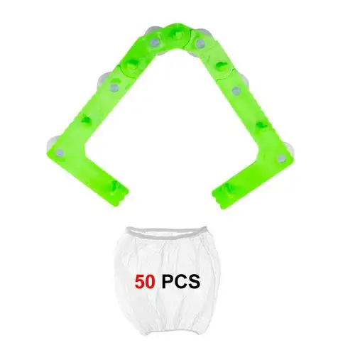 

50Pcs Triangle Drainage Rack Kitchen Sink Strainer Corner Filter Net Hanging Net Special Leftovers Filter With 50 Storage Bags