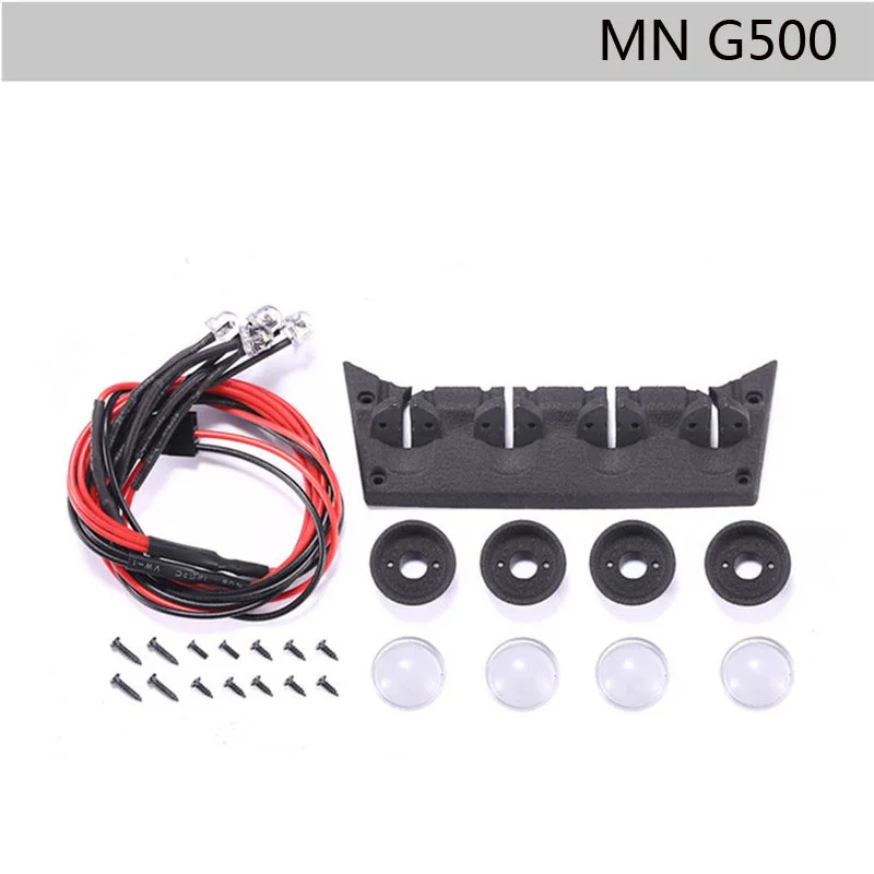 

for MN 1:12 G500 Roof Lamp Spotlight LED Light RC Car Upgrade Accessories Parts Realistic Decoration carro de control remoto