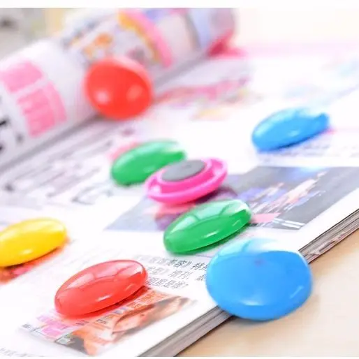 5 шт. холодильник магнитные наклейки творческий цвет круглый магнит для