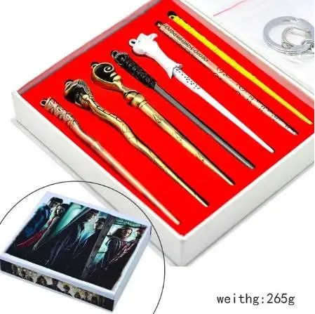 Экшн-фигурка Harries волшебная палочка горшок металлический брелок ожерелье Дары