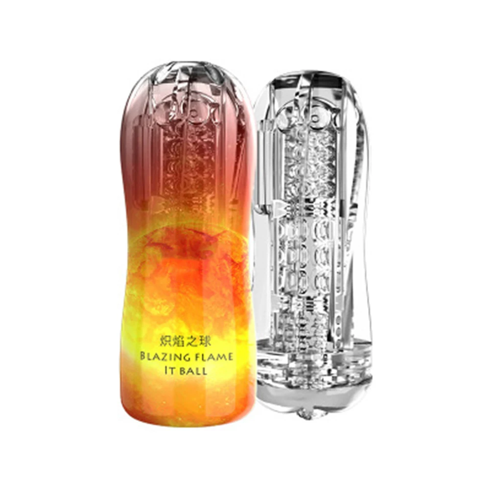 Прозрачная чашка для мастурбации Мужской мастурбатор обучающее устройство