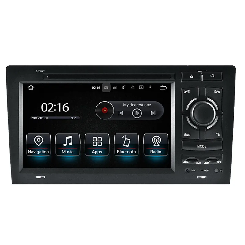 Android 9 0 автомобильный DVD плеер головное устройство радио для Audi A8 стерео GPS