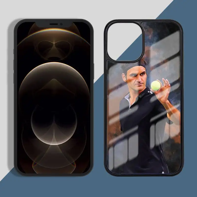 

Roger Federer Phone Case PC for iPhone 11 12 pro XS MAX 8 7 6 6S Plus X 5S SE 2020 XR