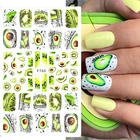 Наклейка для ногтей Сладкие фрукты, 1 лист