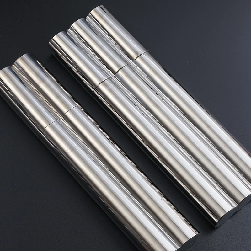 Новинка 1 шт. 2 в чехол для сигар из нержавеющей стали Военный походный держатель с