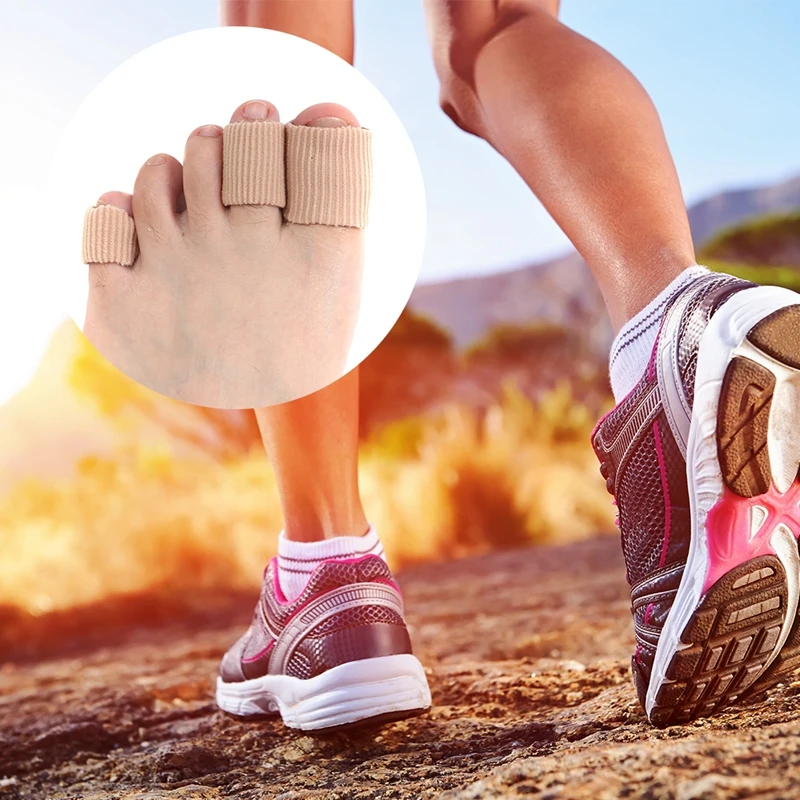 

Toe Cushion Tube Multi Size Adjustable Toe Cushion Tube Soft Gel Corn Pad Protectors For Corns Blisters Calluses Toes Fingers