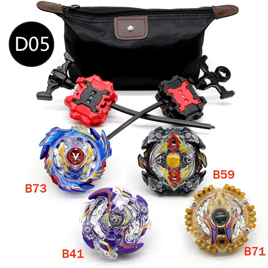 N05 Takara Tomy Bey Bay Burst набор игрушек Арена набор металлический Fusion боевой гироскоп 4D пусковое устройство вращающееся верхнее лезвие лезвия игрушки сумка для мальчика - Цвет: N05