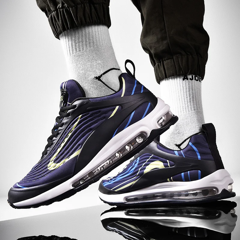 Новинка сезон весна-лето легкие кроссовки на воздушной подушке Мужская обувь