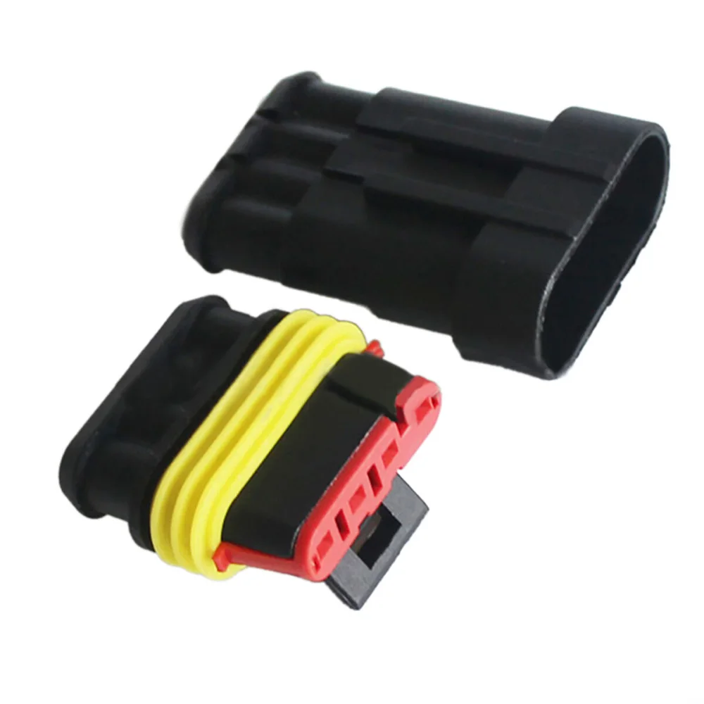 

15 Sets Connectors 2/3/4 Pins Way Sealed Waterproof Electrical Caravans