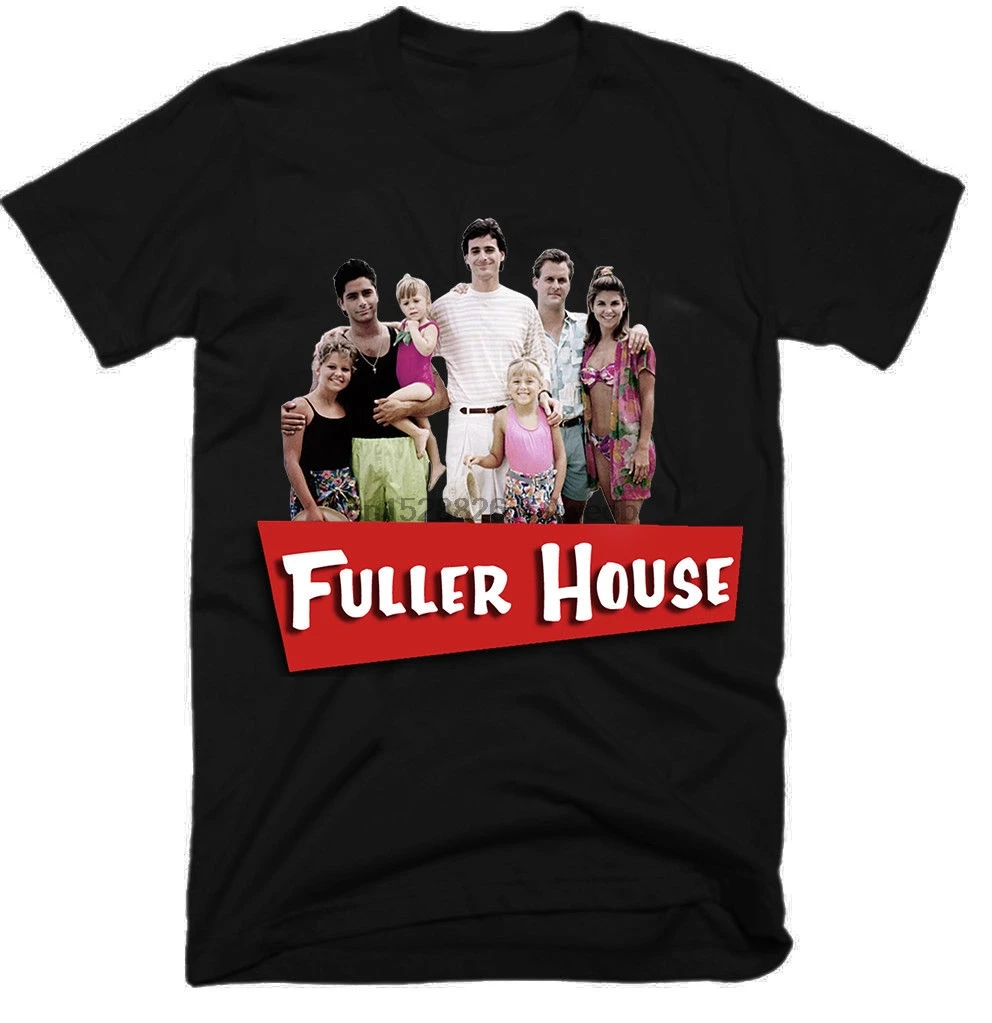 Фуллер дом Homme футболка хип хоп одежда сексуальная для девочек футболки с круглым