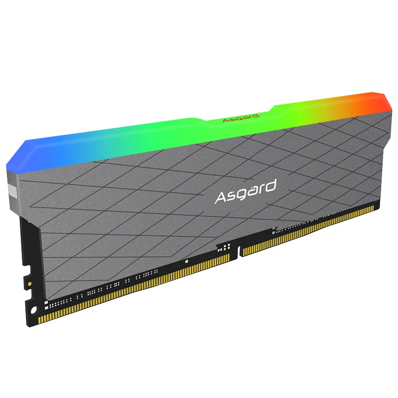 Оперативная память Asgard ddr4 ОЗУ для ПК серии w2 16 ГБ 32 3200 МГц RGB DIMM настольного XMP