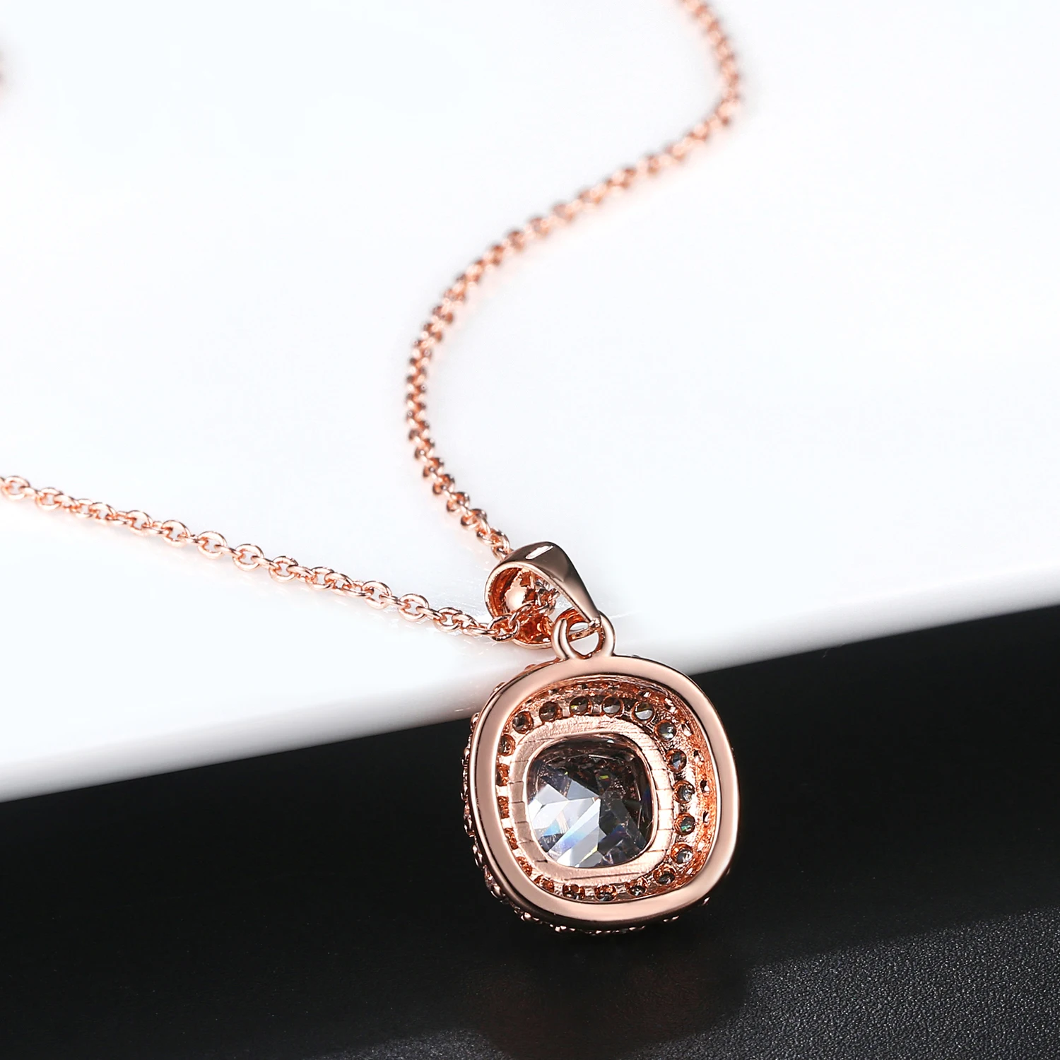 классический кристалла dfn112 18k позолоченные прелести ожерелья и подвески