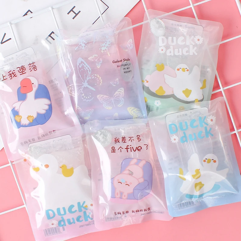 

Mini Winter Reusable Gel Hand Warmer Cartoon Self Heating Pack Warmer Portable