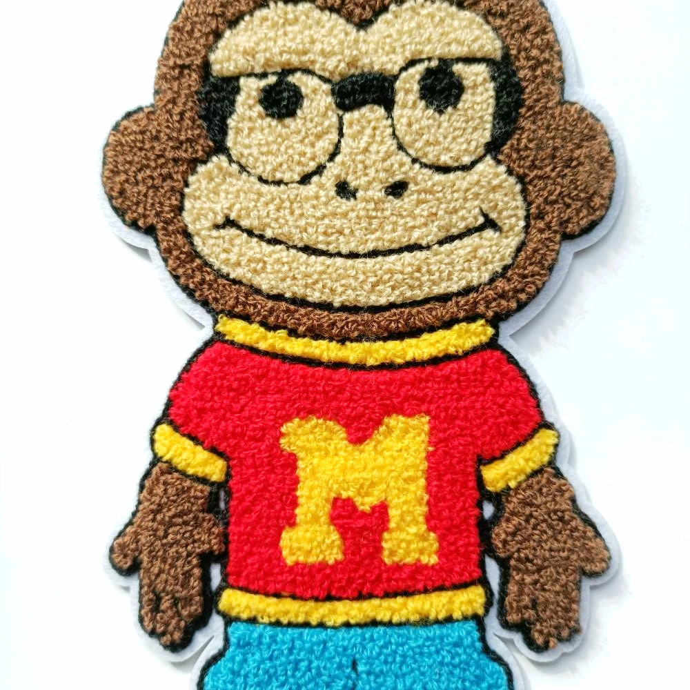 

Large Embroidery Big Monkey Animal Cartoon Patches EE-3009