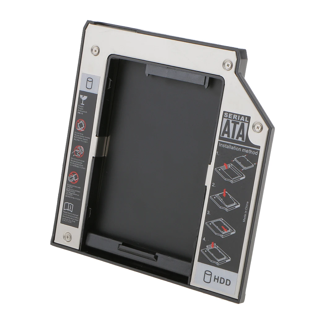 SATA 2nd 2," HDD карман для жесткого диска для ThinkPad T400 T500 R400 с 4 винтами