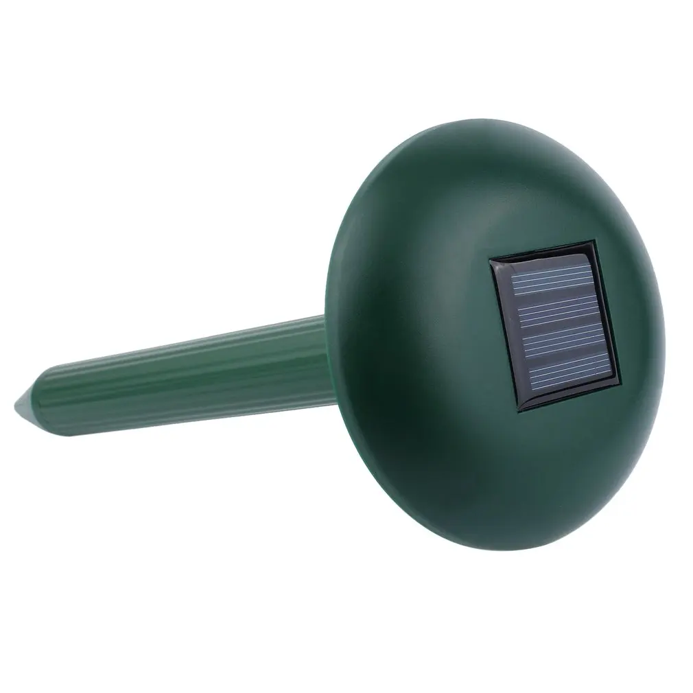 Солнечный Мощность eco-friendly ультразвуковой Суслик от кротов змей Мышь вредителями