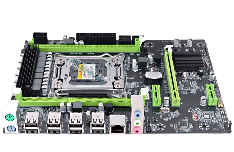X79 Pro Материнская плата LGA 2011 USB2.0 SATA2 поддержка памяти REG ECC и процессор Xeon E5