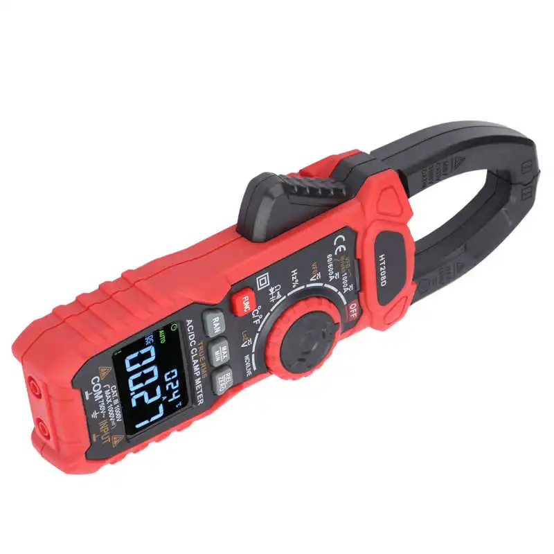 Цифровой мультиметр HT208D 6000 отсчетов AC/DC многофункциональный для дома и улицы
