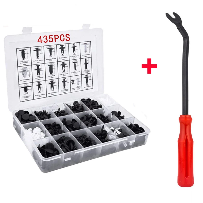 465 шт. клипса для автомобильного крепления смешанные фиксаторы кузова автомобиля