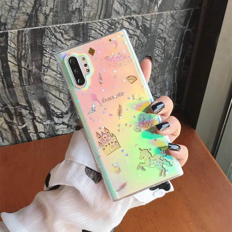 

Силиконовый чехол для Samsung S8 S9 plus Note8 9 10
