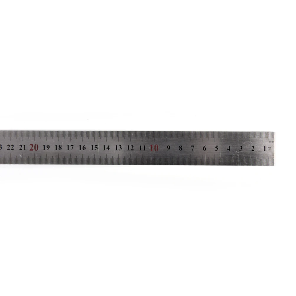 

1 шт. Нержавеющая сталь прямые 90 градусов Метрическая шкала квадратная линейка школьные канцелярские принадлежности